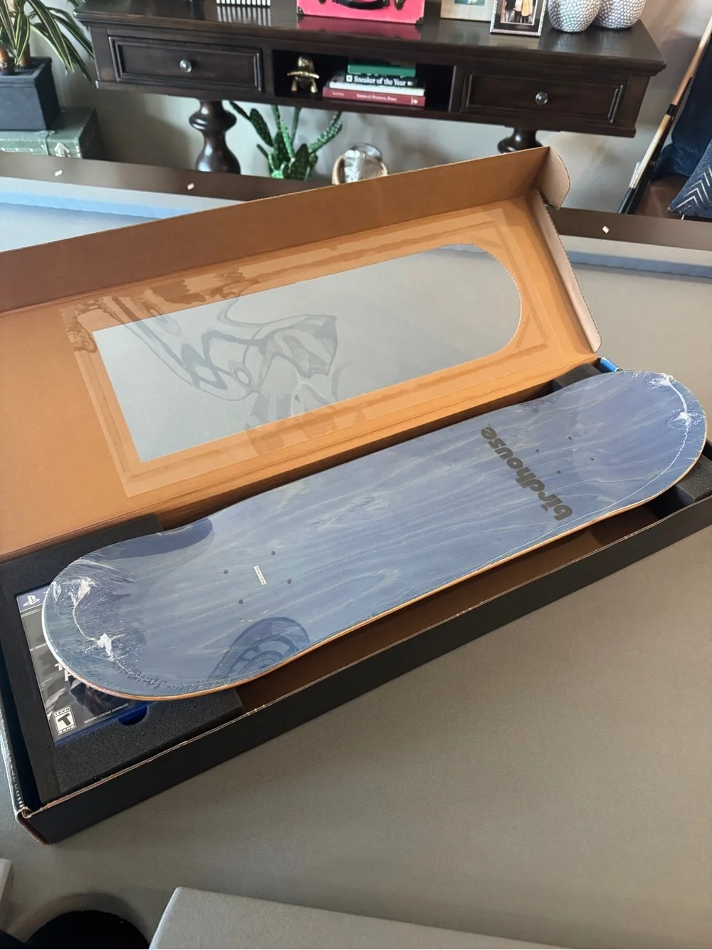 Tony Hawk Collector's Edition Box in Black and Teal Accents